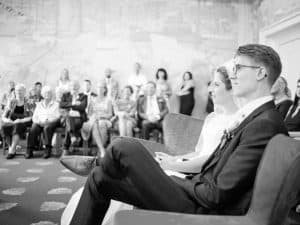 Goedkope trouwfotograaf Drachten, ceremonie gemeentehuis, Lex