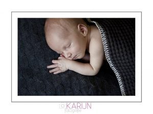 Newborn fotoshoot Assen, Karijn