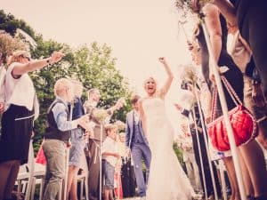 14. Ceremonie huwelijk, Friesland, Dokkum, net getrouwd, Nickie